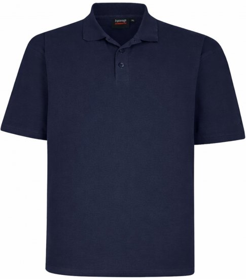 Espionage P074 Basic Short Sleeve Polo Navy - Polo-shirts für herren - Polo-Shirts für Herren in großen Größen