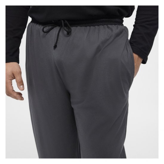 North Latitude Pyjama Pants Dark Grey Charcole - Pyjama/Loungewear - Schlafanzüge/Pyjama für Herren in Übergröße