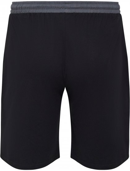 North Latitude Pyjama Shorts Black - Pyjama/Loungewear - Schlafanzüge/Pyjama für Herren in Übergröße