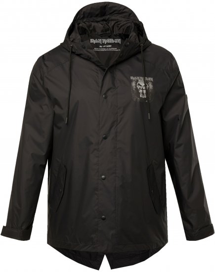 JP1880 Iron Maiden Rain Jacket Black - Sportbekleidung & outdoor - Sportbekleidung in große größen für herren