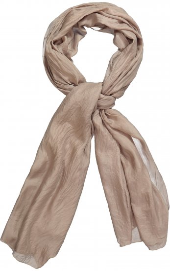 Ulla Popken Silk Scarf Camel - Accessoires - 