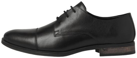 Jack & Jones Raymond Leather Shoes Anthracite - Herrenschuhe 40-52 - 