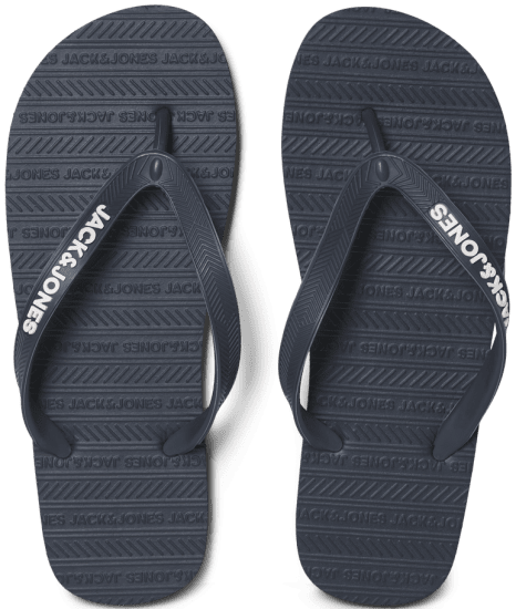 Jack & Jones Basic Flip Flop Slippers Navy Blazer - Herrenschuhe 40-52 - 