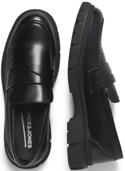 Jack & Jones Baker Loafers Anthracite - Herrenschuhe 40-52 - 