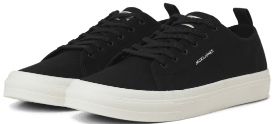 Jack & Jones Bayswater Canvas Sneakers Anthracite - Herrenschuhe 40-52 - 