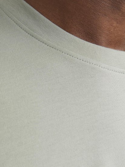 Jack & Jones FUSION Full Branding T-Shirt Aqua Grey - Herren-T-Shirts - Herren-T-Shirts in großen Größen