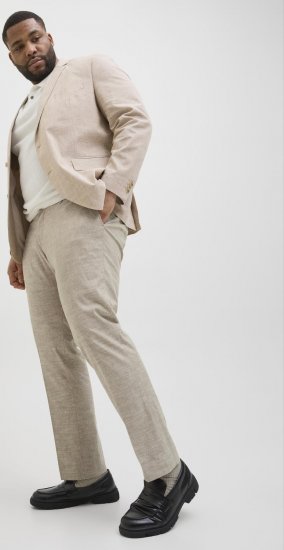 Jack & Jones Riviera Dress pants Beige - Herren-Jeans & -Hosen in großen Größen - Herren-Jeans & -Hosen in großen Größen