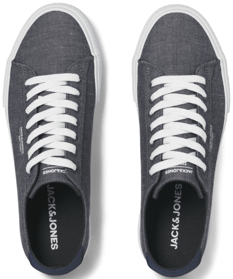Jack & Jones Ryder Canvas Sneakers Chambray Blue - Herrenschuhe 40-52 - 