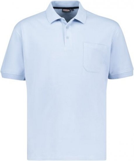 Adamo 139311 Poloshirt RF Light Blue - Polo-shirts für herren - Polo-Shirts für Herren in großen Größen