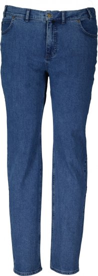 Adamo 5-Pocket Regular Rise Jeans Medium Blue - Herren-jeans & -hosen - Herren-Jeans & -Hosen in großen Größen