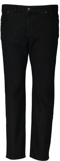 Adamo 5-Pocket High Rise Jeans Black - Herren-jeans & -hosen - Herren-Jeans & -Hosen in großen Größen