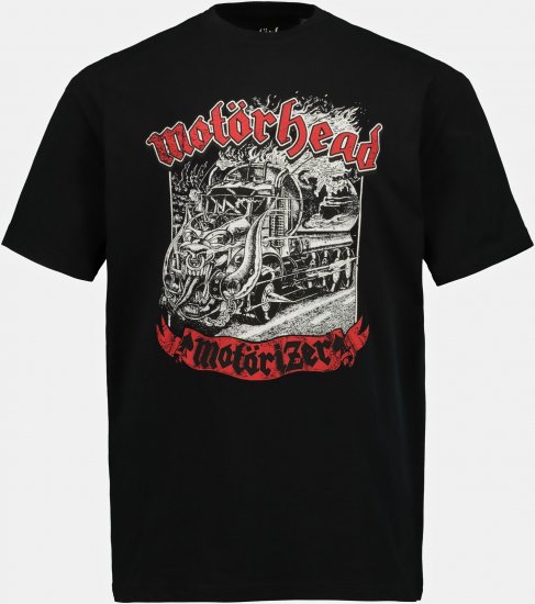 JP1880 Motörhead Graphic Band T-Shirt Black - Herren-T-Shirts - Herren-T-Shirts in großen Größen