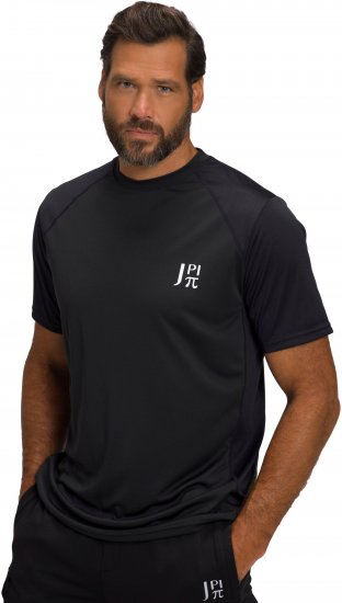 JP1880 FLEXNAMIC® QuickDry Tennis T-Shirt Black - Sportbekleidung & outdoor - Sportbekleidung in große größen für herren