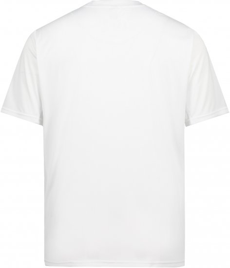 JP1880 QuickDry CoreFit Tennis T-Shirt White - Sportbekleidung & outdoor - Sportbekleidung in große größen für herren