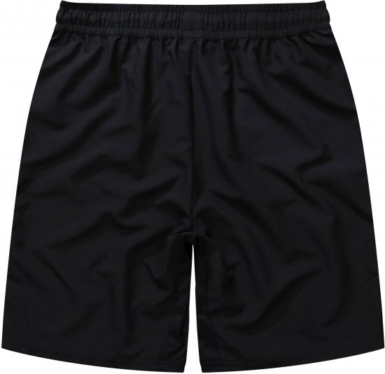 JP1880 QuickDry Tennis Shorts Black - Sportbekleidung & outdoor - Sportbekleidung in große größen für herren