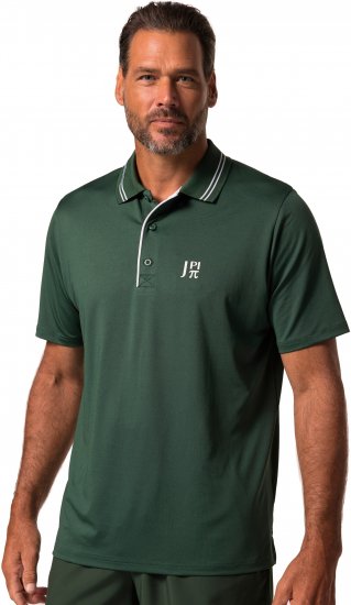 JP1880 QuickDry ProLine Tennis Polo Shirt Dark Green - Sportbekleidung & outdoor - Sportbekleidung in große größen für herren
