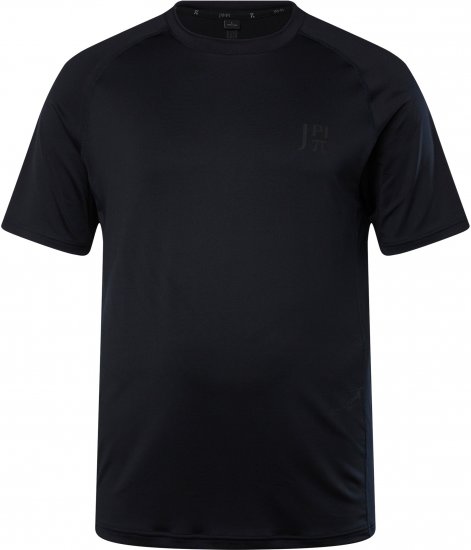 JP1880 QuickDry Side Prints Tennis T-Shirt Dark Navy - Sportbekleidung & outdoor - Sportbekleidung in große größen für herren