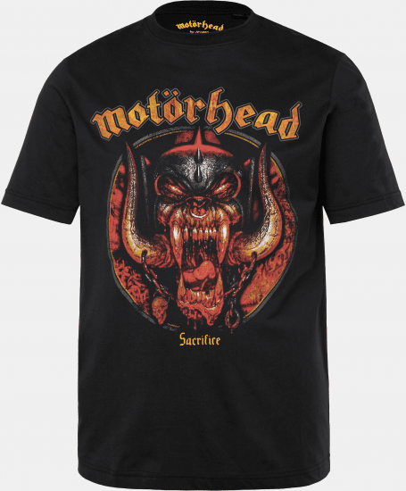 JP1880 Motörhead Sacrifice Band T-Shirt Black - Herren-T-Shirts - Herren-T-Shirts in großen Größen