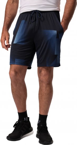 JP1880 FLEXNAMIC® GeoMotion Tennis Shorts Dark Blue - Sportbekleidung & outdoor - Sportbekleidung in große größen für herren