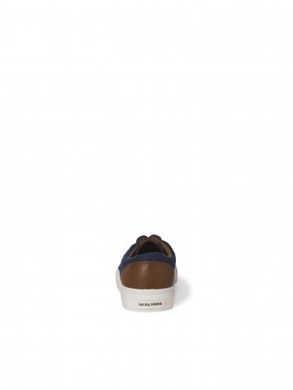 Jack & Jones Lington Canvas Sneakers Navy Blazer - Herrenschuhe 40-52 - 
