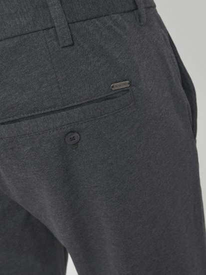 Jack & Jones Marco Cooper Chino Pants Dark Grey Melange - Herren-jeans & -hosen - Herren-Jeans & -Hosen in großen Größen
