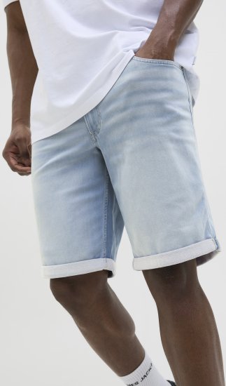 Jack & Jones Rick Icon I.K. Shorts Blue Denim - Herrenshorts - Herrenshorts in großen Größen