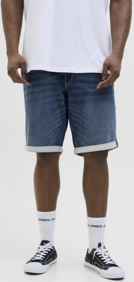 Jack & Jones Rick Con I.K. SHORTS GE 132 SN Blue Denim - Herrenshorts - Herrenshorts in großen Größen