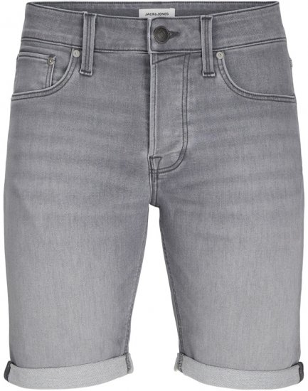 Jack & Jones Rick Icon I.K. GE 063 Shorts Grey Denim - Herrenshorts - Herrenshorts in großen Größen