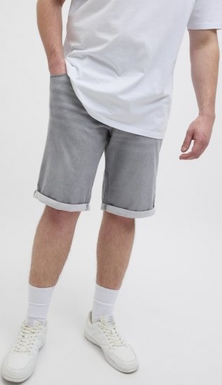 Jack & Jones Rick Icon I.K. GE 063 Shorts Grey Denim - Herrenshorts - Herrenshorts in großen Größen