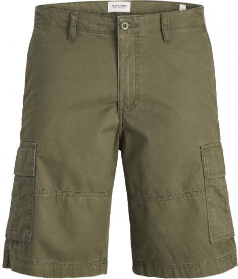 Jack & Jones Cole Mateo Cargo Shorts Olive Night - Herrenshorts - Herrenshorts in großen Größen