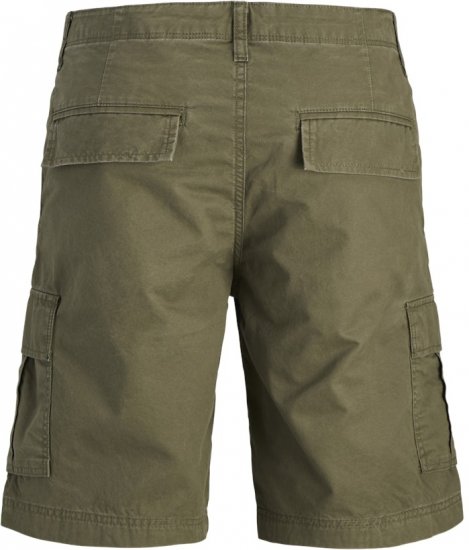 Jack & Jones Cole Mateo Cargo Shorts Olive Night - Herrenshorts - Herrenshorts in großen Größen