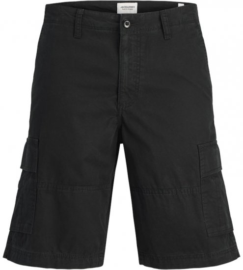 Jack & Jones Cole Mateo Cargo Shorts Black - Herrenshorts - Herrenshorts in großen Größen