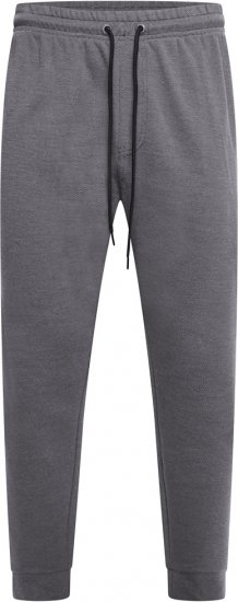 Kam Jeans 240 Textured Interlock Jog Pants Charcoal - Jogginghosen für herren - Jogginghosen für Herren in großen Größen