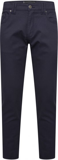 Kam Jeans 265 5 Pocket Weave Stretch Pants Navy - Herren-jeans & -hosen - Herren-Jeans & -Hosen in großen Größen