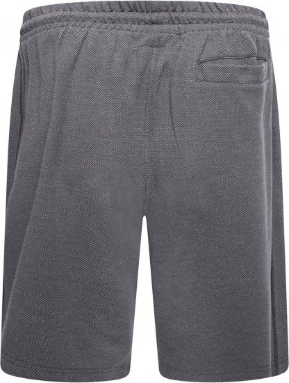 Kam Jeans 3317 Textured Interlock Shorts Charcoal - Jogginghosen für herren - Jogginghosen für Herren in großen Größen