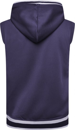 Kam Jeans TS005 Retro Tracky Set (Shorts/Sleeveless Hoodie) Navy - Trainingsanzüge - Trainingsanzüge/Jogginganzüge herren große größen