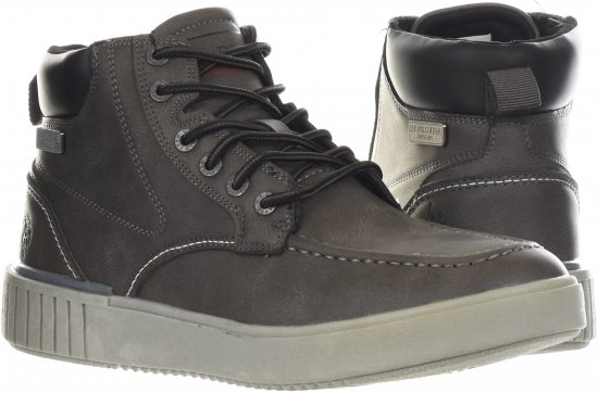 U.S. POLO ASSN. Winter Shoes Grey/Brown - Herrenschuhe 40-52 - 