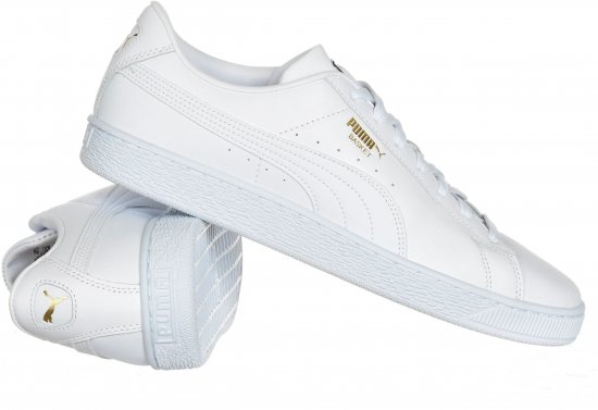 Puma Basket Classic XXI Sneakers White - Herrenschuhe 40-52 - 
