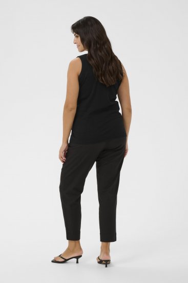 Kaffe Curve Carina Tanktop Tiefschwarz - T-Shirts - 