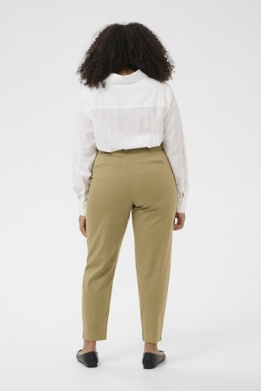 Kaffe Curve Leana Chino 7/8-Hose Versteinerte Eiche - Jeans & Hosen in Großen Größen – Plus Size - 