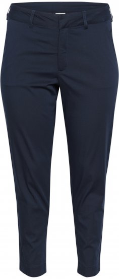 Kaffe Curve Leana Chino 7/8-Hose Mitternachtsmarine - Jeans & Hosen in Großen Größen – Plus Size - 