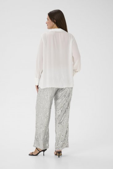 Kaffe Curve Gina Shirt White - Hemdblusen - 