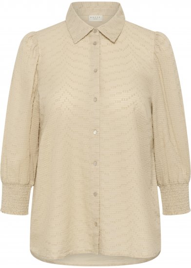 Kaffe Curve Penelopia Shirt Feather Grey - Hemdblusen - 