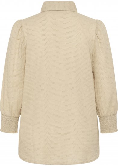 Kaffe Curve Penelopia Shirt Feather Grey - Hemdblusen - 