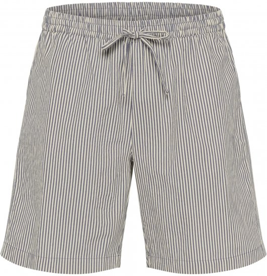 Kaffe Curve Nana Gestreifte Shorts Mitternacht/Weiß gestreift - Jeans & Hosen in Großen Größen – Plus Size - 