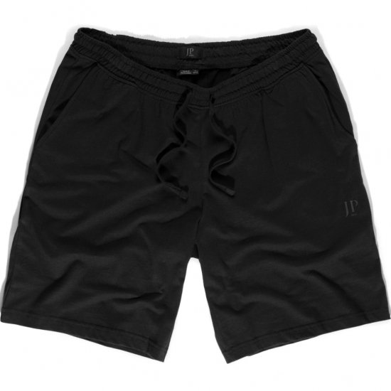 JP1880 Shorts Elastic Waistband Black - Herrenshorts - Herrenshorts in großen Größen