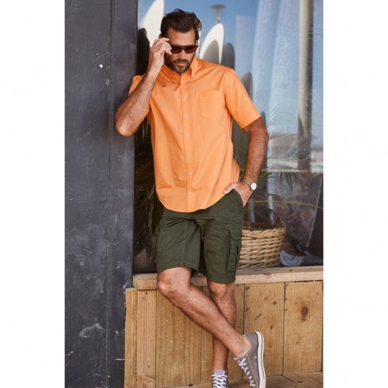 JP1880 Shorts Cargo Bermuda Dark Olive - Herrenshorts - Herrenshorts in großen Größen