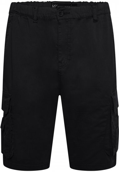 Kam Jeans 3404 Cargo Trousers Black - Herren-jeans & -hosen - Herren-Jeans & -Hosen in großen Größen