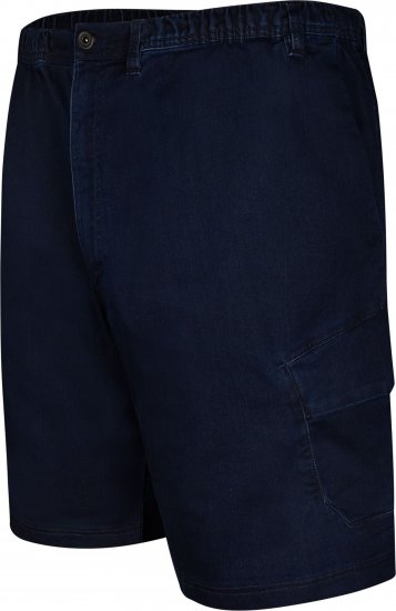 Espionage LW166 Cargo Shorts Indigo - Herrenshorts - Herrenshorts in großen Größen