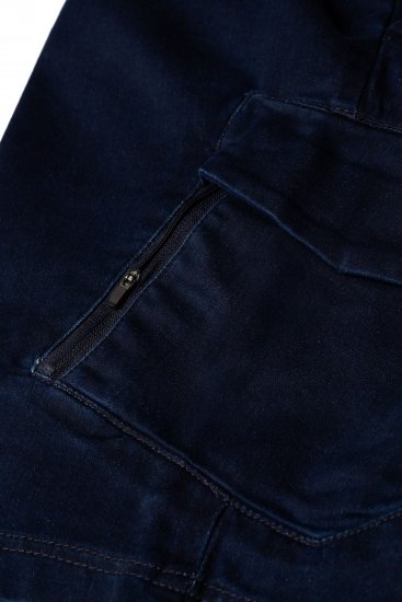 Espionage LW166 Cargo Shorts Indigo - Herrenshorts - Herrenshorts in großen Größen